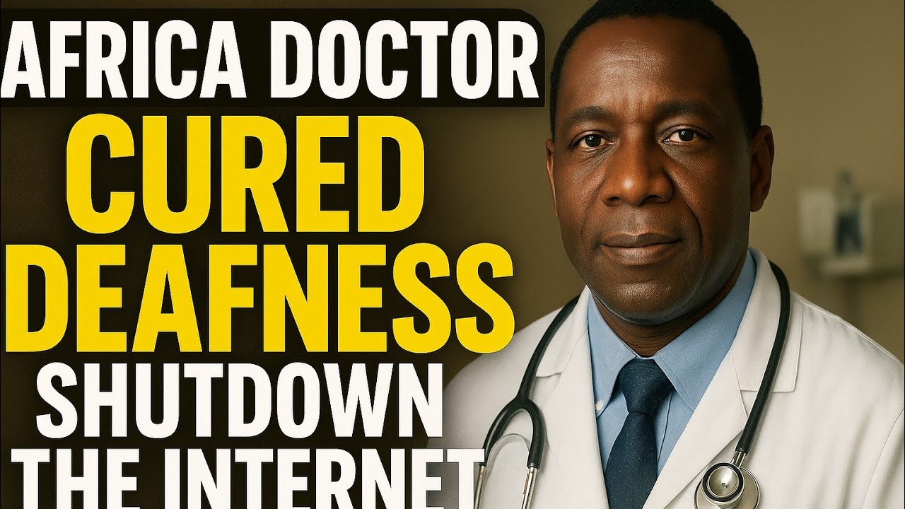 This African Genius Became the First Doctor to End Deafness (it's Game Over)!