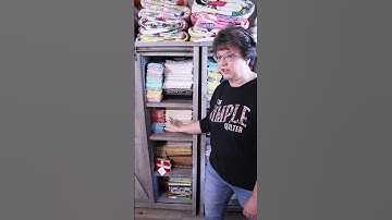 Ultimate Tip for Fabric Organization! #quilting