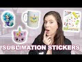 How to use sublimation sticker paper