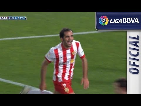 Golazo de Verza (1-0) en el UD Almería - Atlético de Madrid