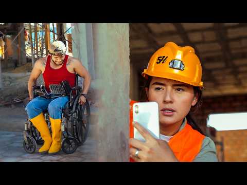 He faked being in a wheelchair to avoid working and a construction worker taught him a big lesson