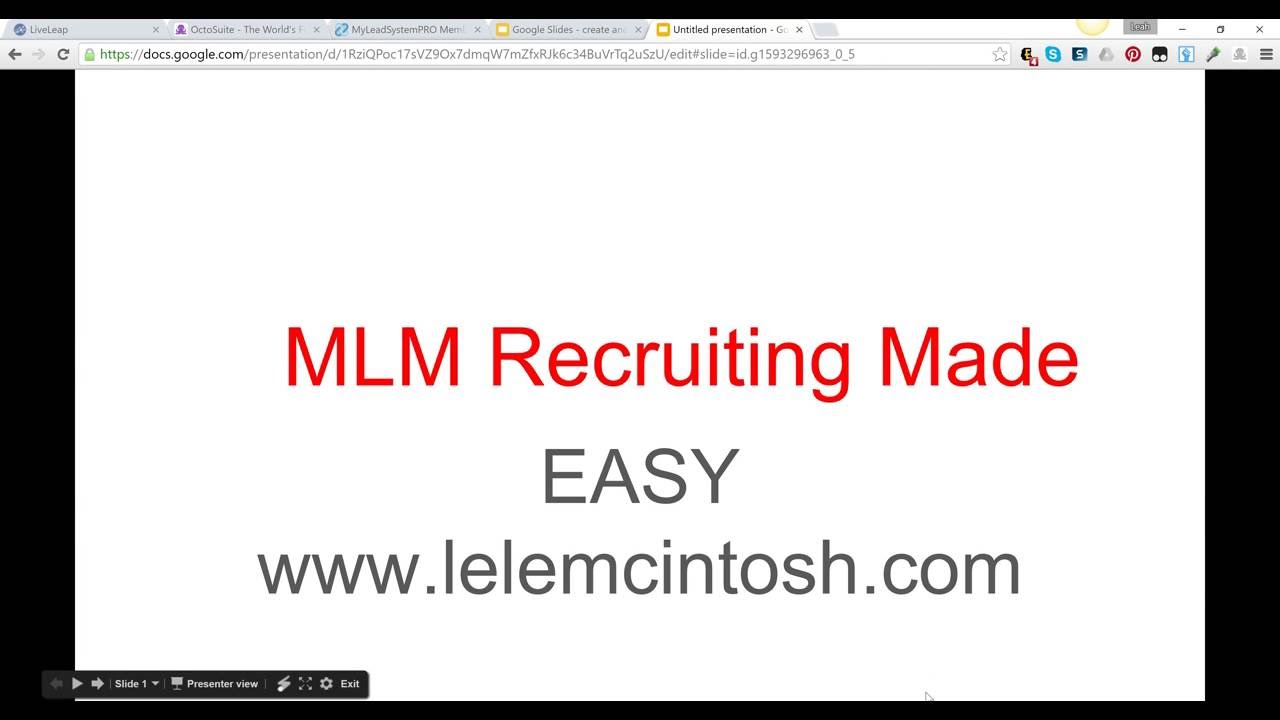 MLM Recruiting Made Easy