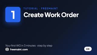 Create Work Order