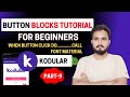 Kodular Full Course In Hindi Part 9 | Kodular Button Blocks Tutorial | Create Apps Without Coding