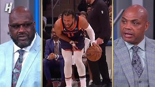 Inside the NBA reacts to Jalen Brunson’s Injury during Game 2