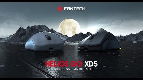 MOUSE GAMING WIRELESS FANTECH HELIOS GO XD5 | HISTORY MEETS FUTURE LAUNCH