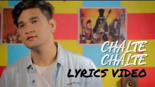 Lyrics Chalte Chalte -Mohabbatein  | Video Song | Rawmats | Present by - Zeecovermelody #rawmats