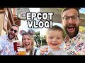 Epcot vlog  food and wine festival genie rides and more