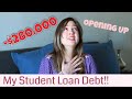 Opening up about my Medical School Debt | Over $275,00 in loan debt!