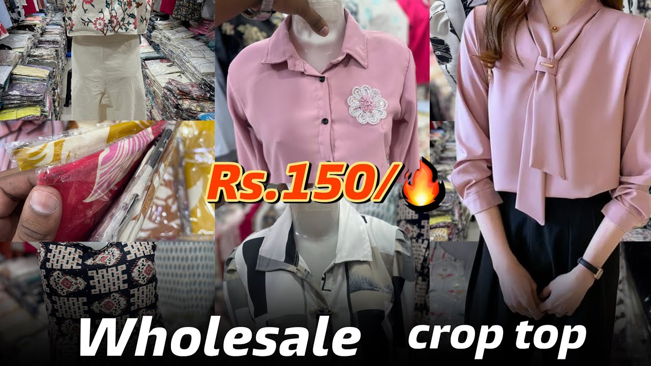 Cheapest Girls Clothes HaulStarting 150/🔥  Crop Top | Off Shoulder Top |Wholesale & Retail❤️