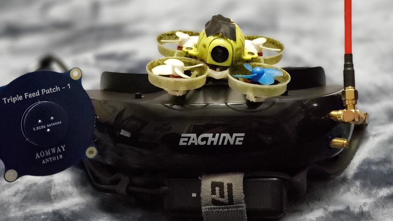 EV200D DVR  Footage|| Super whoop 1S quad reverse prop test