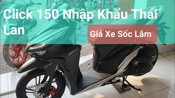 Xe honda click 2023 giá bao nhiêu năm 2024