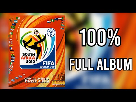 Видео: Panini Album "FIFA World Cup South Africa 2010" - 100% COMPLETE /FULL /LLENO /COMPLETO / ЗАПОЛНЕННЫЙ