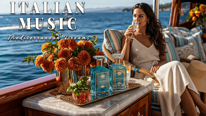 🎶 Italian Vibes & Mediterranean Music 🎶 2+ Hours Scenic Amalfi Coast & Lake Como Relaxation 4K