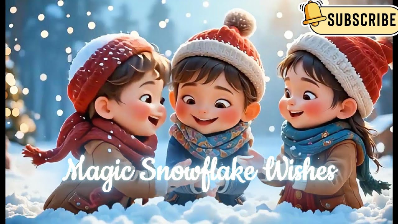 Magic Snowflake Wishes ️ | Christmas Kids Song | Heartwarming Children ...