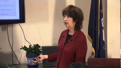 Grants Training Module IV: Goals, Objectives and Performance Measures