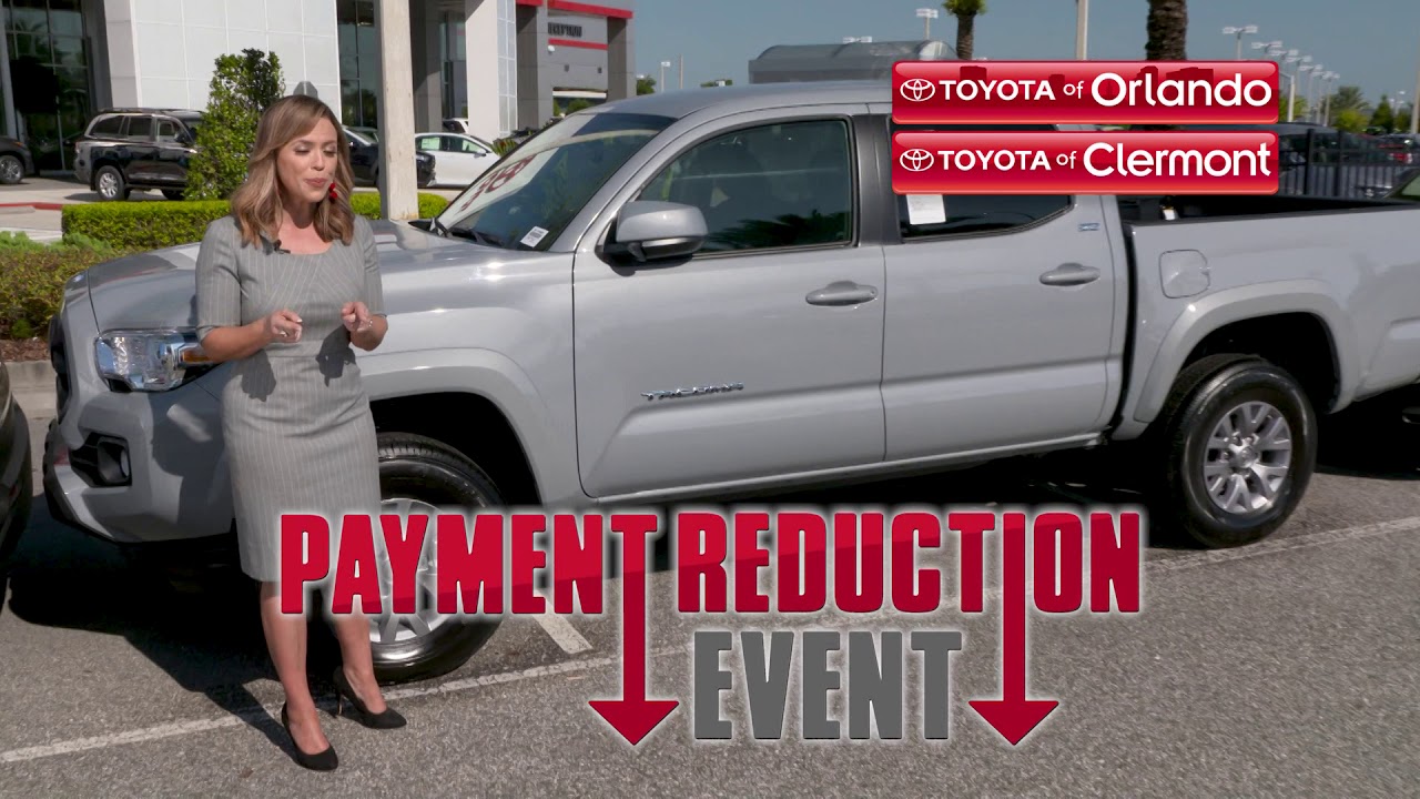 New Toyota trucks are waiting at the Payment Reduction Event! - YouTube