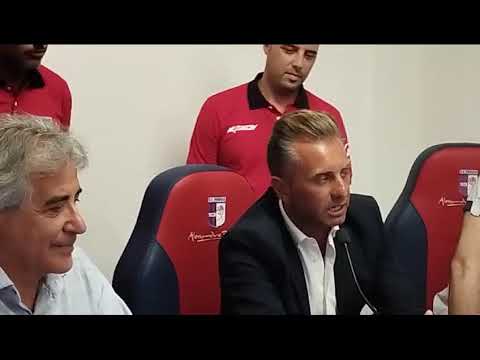 Presentazione dello staff del settore giovanile della Vibonese (13/7/2023)