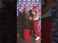 DaBaby connects with a fan at his meet &amp; greet. 👀🫂