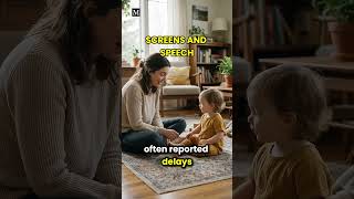 Toddler Screen Time And Slower Speech