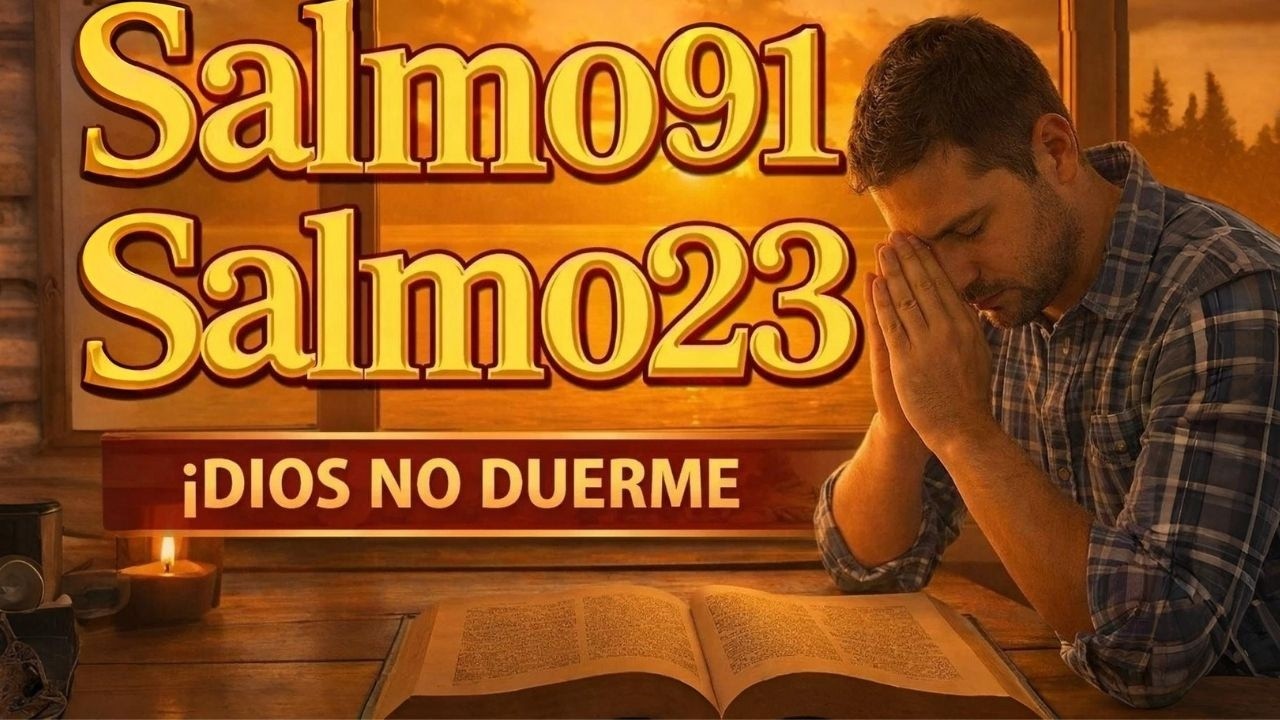 ORACIÓN  PODEROSA - DIOS es tu PROTECTOR fiel, nunca se adormece ni te ABANDONA.
