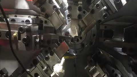 HAARD Master Spring Making Machine 12-236R for Brake Spring