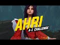 Shiphtur | A-Z CHALLENGE FINALLY GOING BACK TO MY AHRI ROOTS!