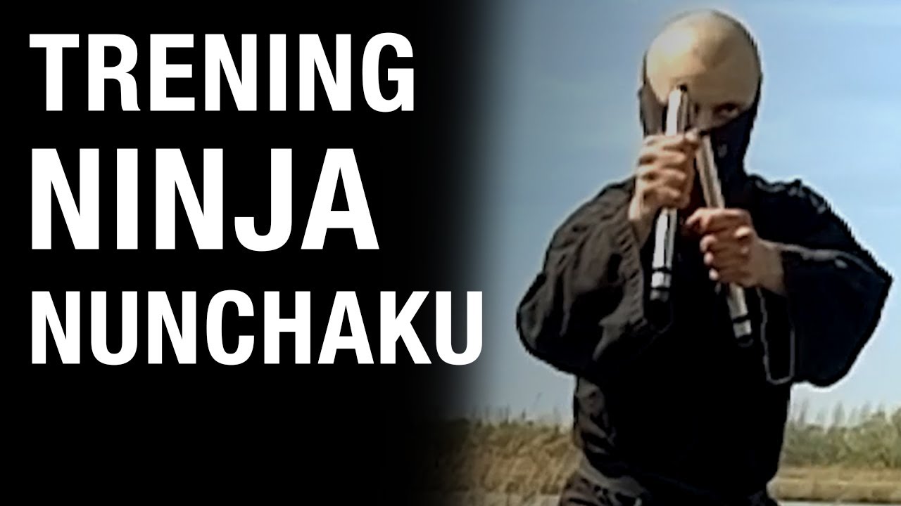 TRENING Z BRONIĄ NINJA, NUNCHAKU NUNCHAKU JUTSU KOBUDO NINJUTSU (16) YouTube