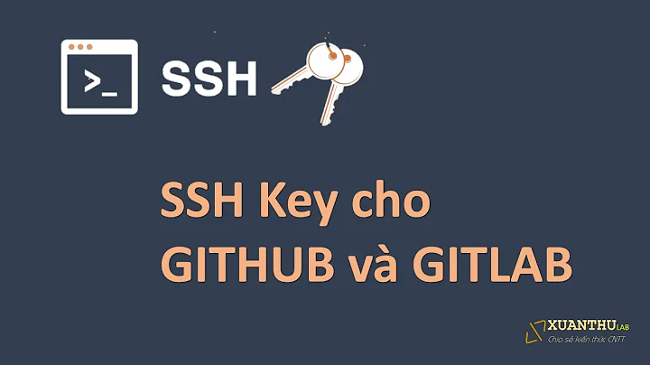 SSH08 -  Phát sinh SSH Key và cấu hình GitHub, GitLab sử dụng SSH Key