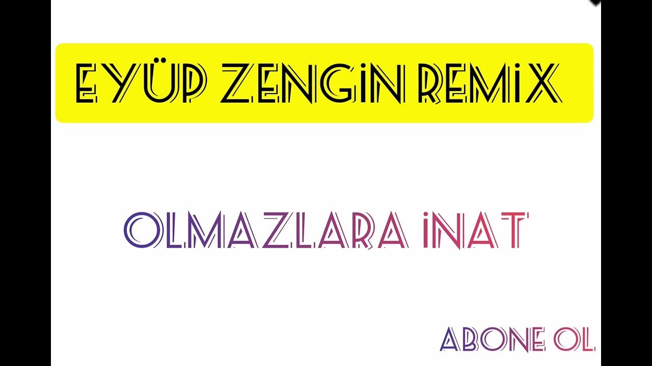 Olmazlara inat. Olmazlara inat