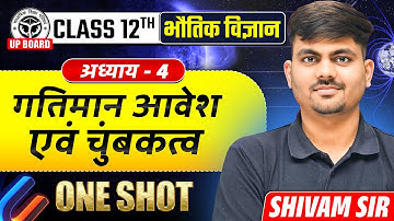 गतिमान आवेश और चुंबकत्व | Class 12th Physics Chapter 4 One Shot | Moving Charge and Magnetism