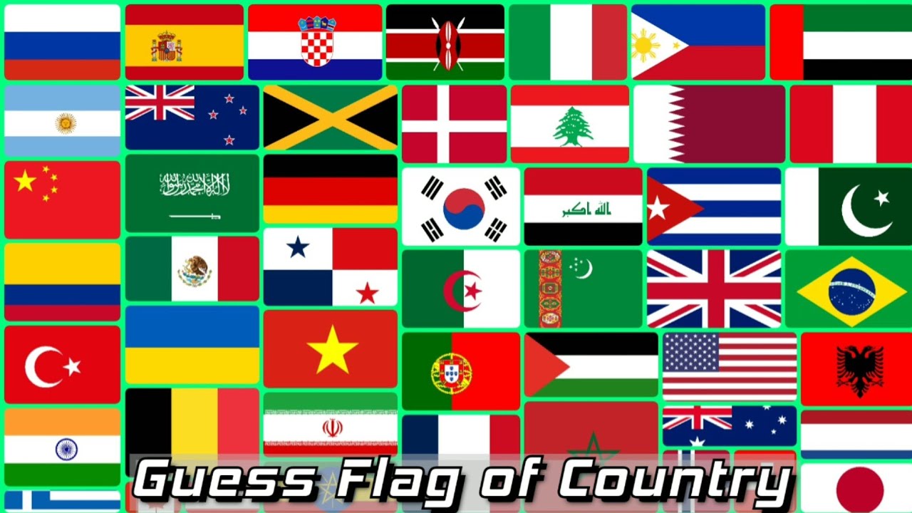 Flags quiz - guess the flag by Anastasiia Lavrenteva