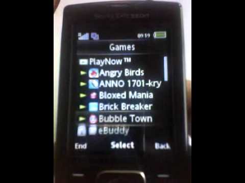 sony ericsson j108i games