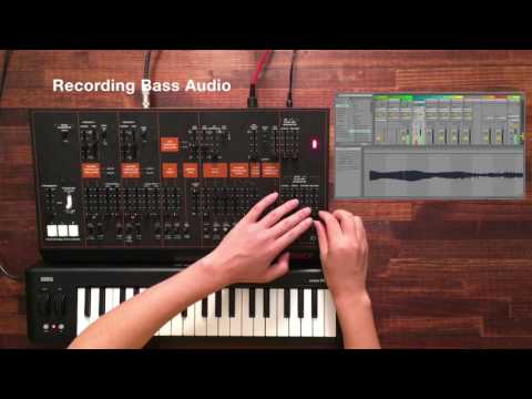 ARP ODYSSEY Module #4 | Create Track with DAW (Bass Pattern)