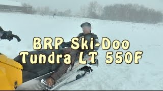 #Докатились тест драйв снегохода BRP Ski-Doo Tundra LT 550F