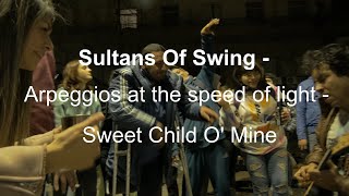 Sultans Of Swing - Arpeggios at the speed of light - Sweet Child O' Mine - Guitar Cover