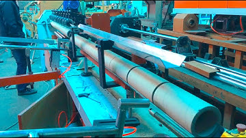 Automatic Paper Core Cutting Machine, Industrial Paper Tube Cutting machine digital control speed