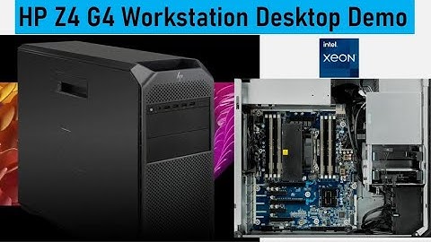 HP Z4 G4 Workstation Review and Demo