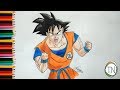 Drawing Goku from Dragon Ball || Trinankur Neogi