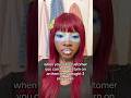 #shorts #shortsfeed #sarahalyssa #altblackgirl #alternative #makeup #retail #funny #makeupshorts