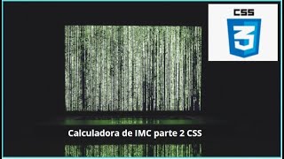 Calculadora de IMC parte 2 CSS