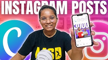How to design Instagram posts in Canva 🚀 | Canva with Shruti