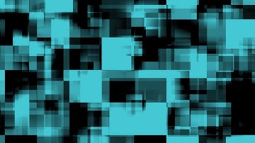 Free Video Background Loop - Overlapping Blue & Black Squares