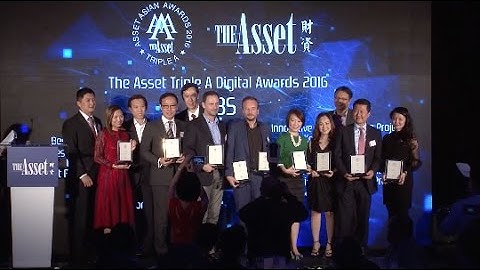 The Asset Triple A Digital Awards 2016: Highlights