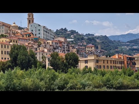 Ventimiglia, Italy  Train from Nice,France - Ventimiglia, Italy 16 June 2023