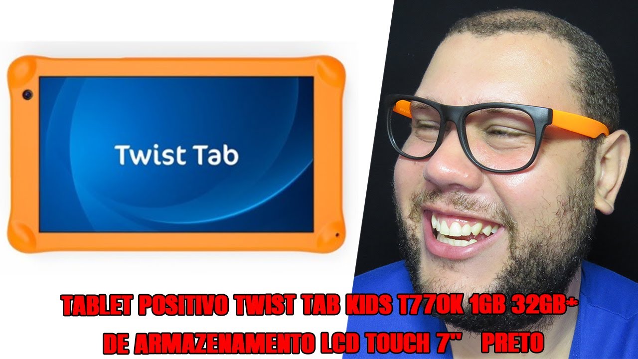 Tablet Positivo Twist Tab Kids T770K 1GB 32GB* de armazenamento LCD Touch  7\