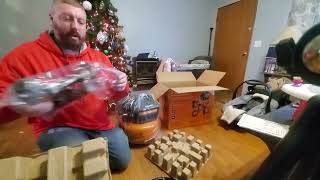 Ridgid 6 gallon compressor and 3 tool combo kit unboxing