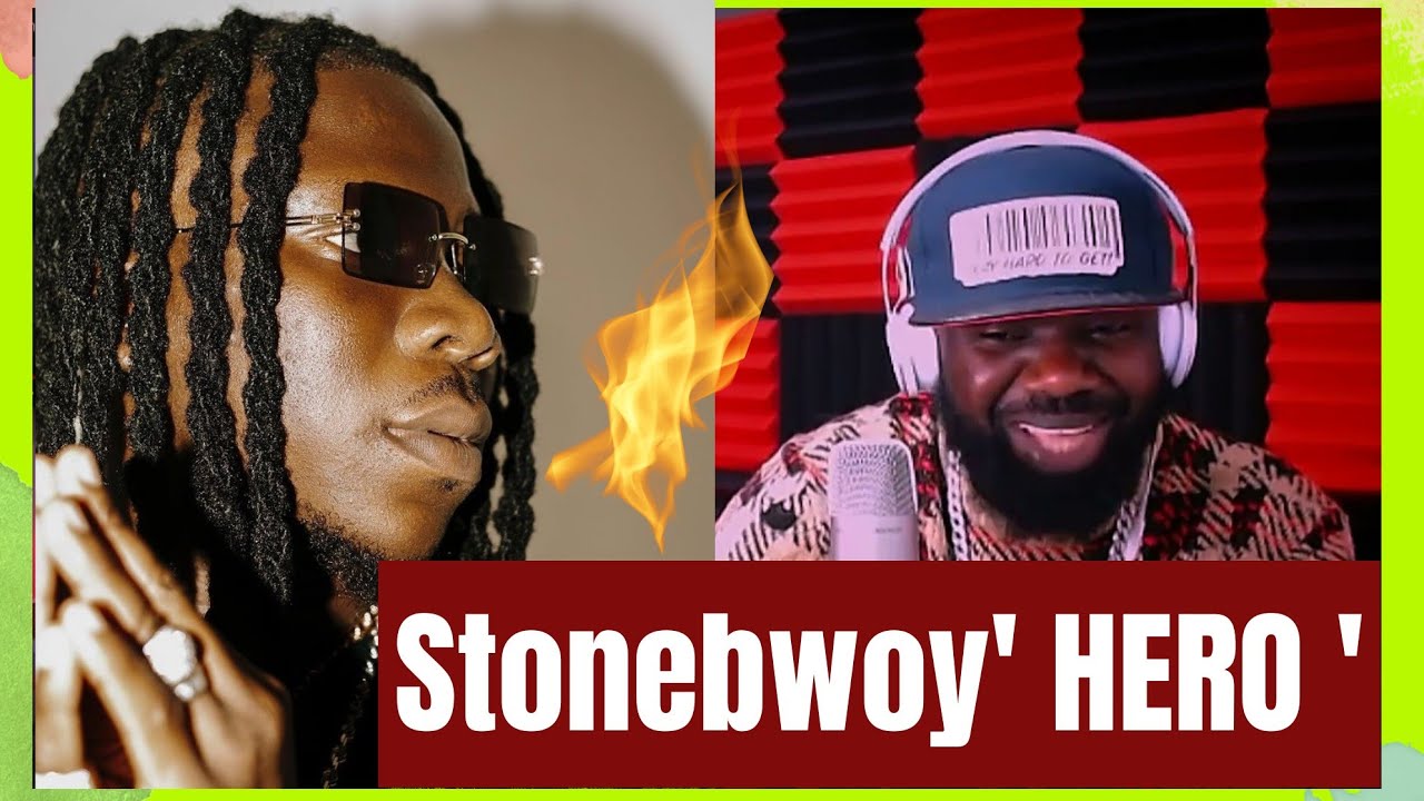 Stonebwoy - hero (official video) reaction #viral