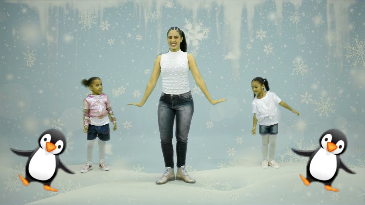 Dança do pinguim - Aline Barros - Coreografia | Cássia Wood