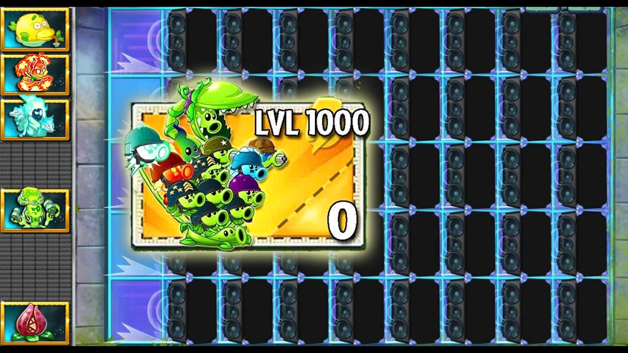 PVz 2 Challenge - All Plants Vs 40 Speaker Item